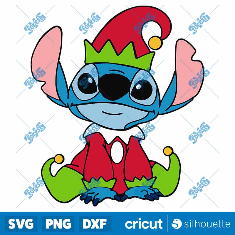 Elf Stitch SVG