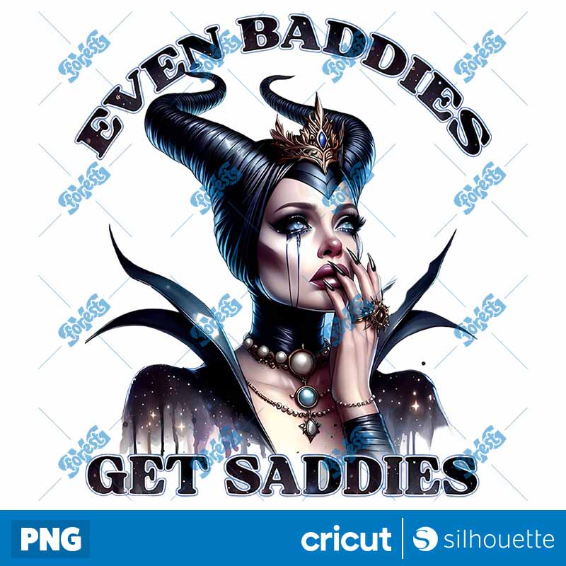 Even Baddies Get Saddies
Halloween PNG