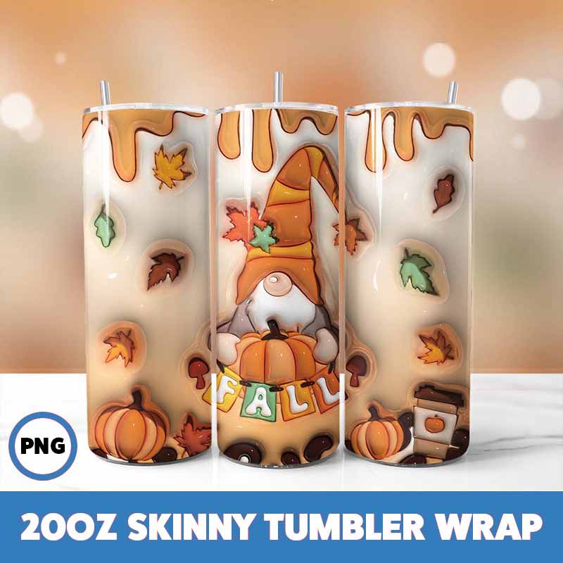 Fall Tumbler Wrap