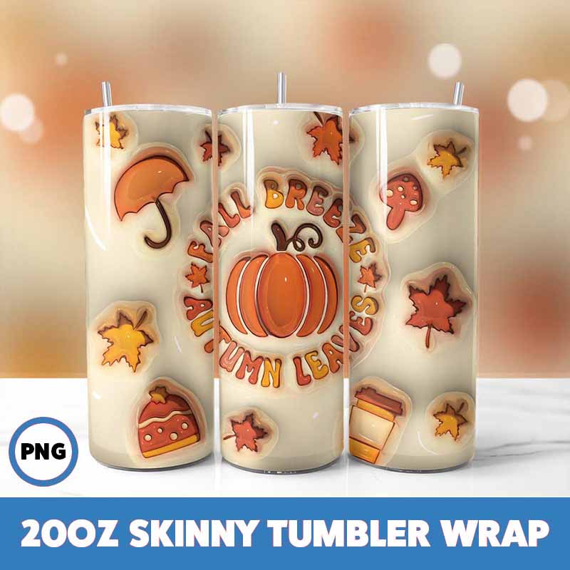 Fall Tumbler Wrap