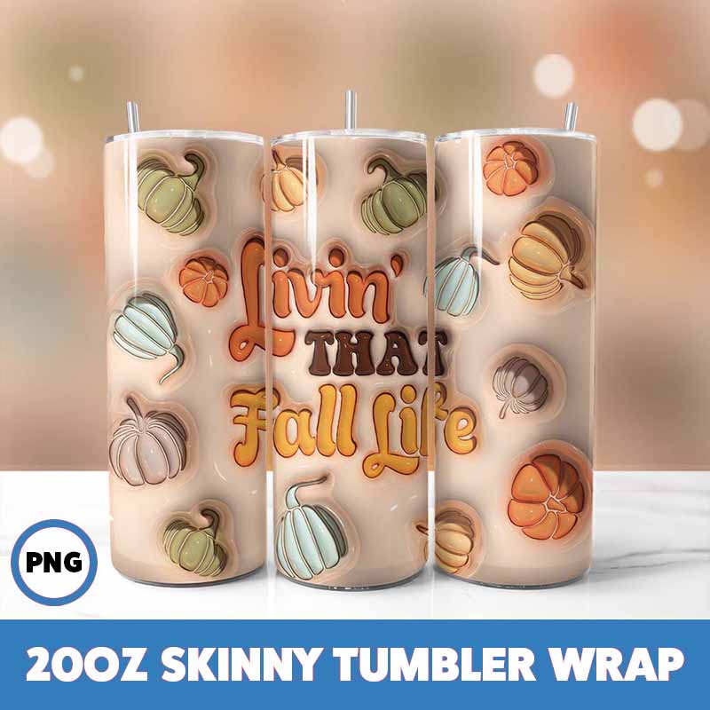 Fall Tumbler Wrap