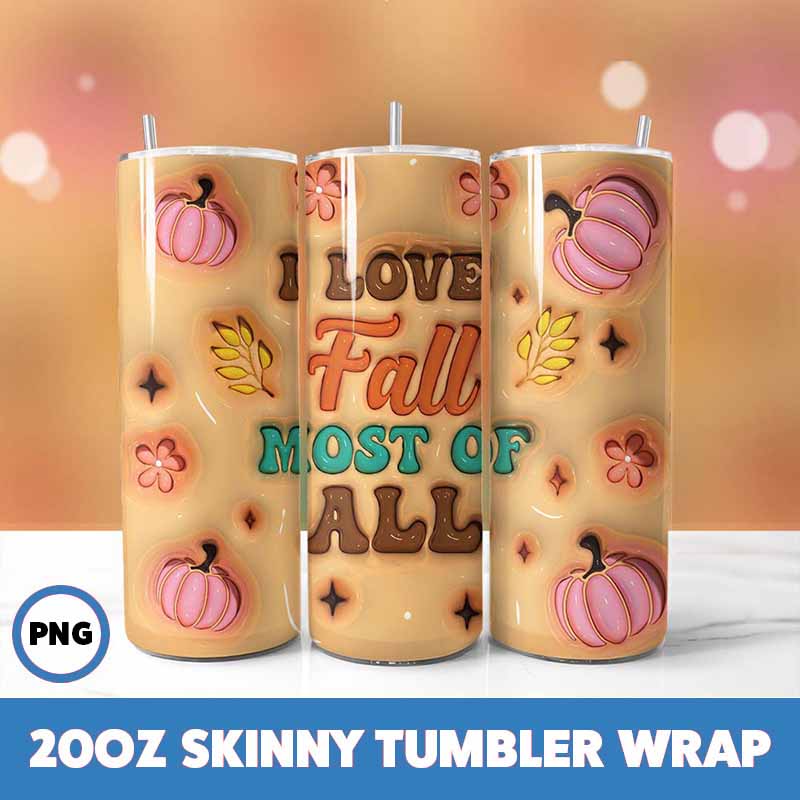 Fall Tumbler Wrap