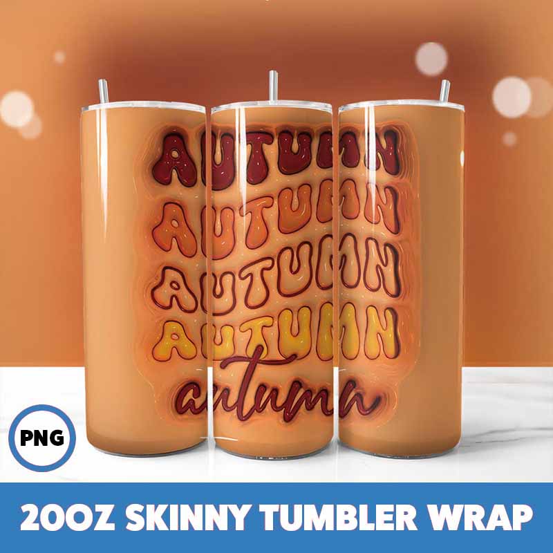 Fall Tumbler Wrap