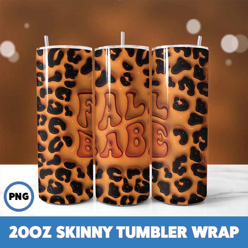 Fall Tumbler Wrap