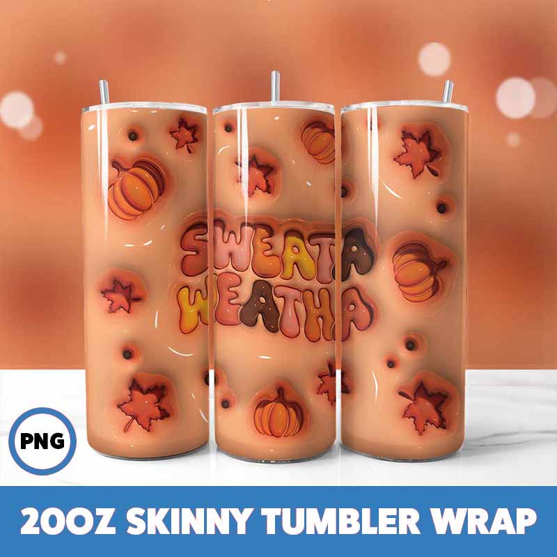 Fall Tumbler Wrap