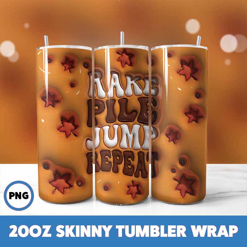 Fall Tumbler Wrap