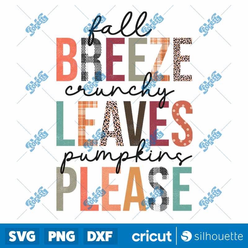 Fall Breeze Crunchy Leaves
  Pumpkins Please PNG