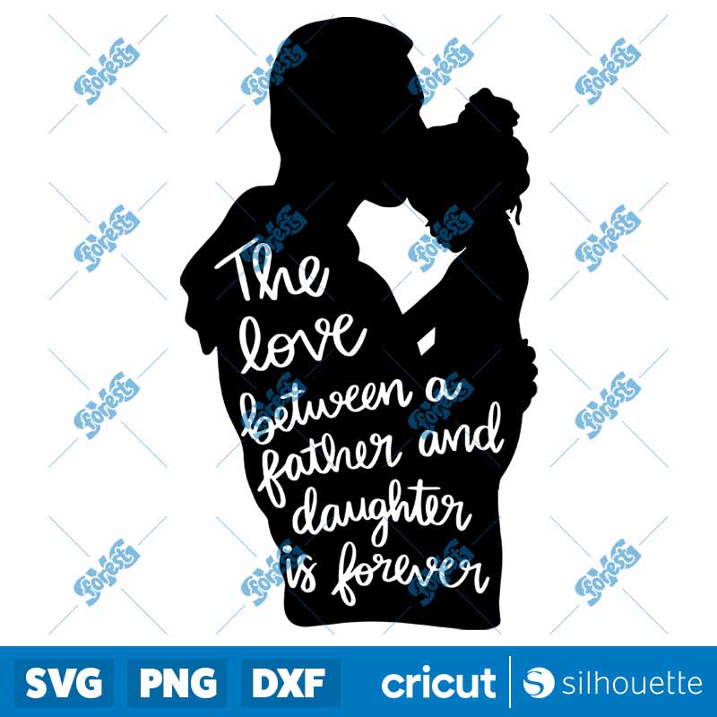 Father Daughter SVG