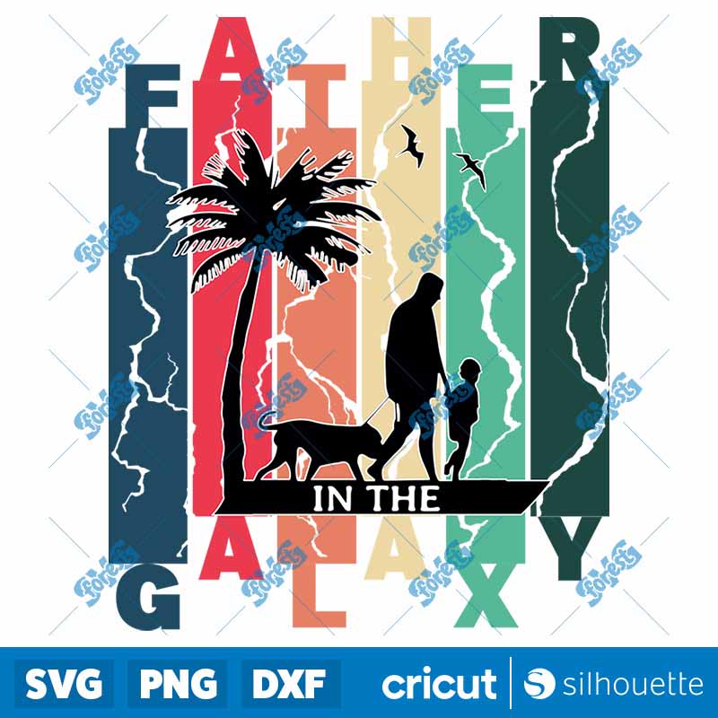 Father In The Galaxy SVG