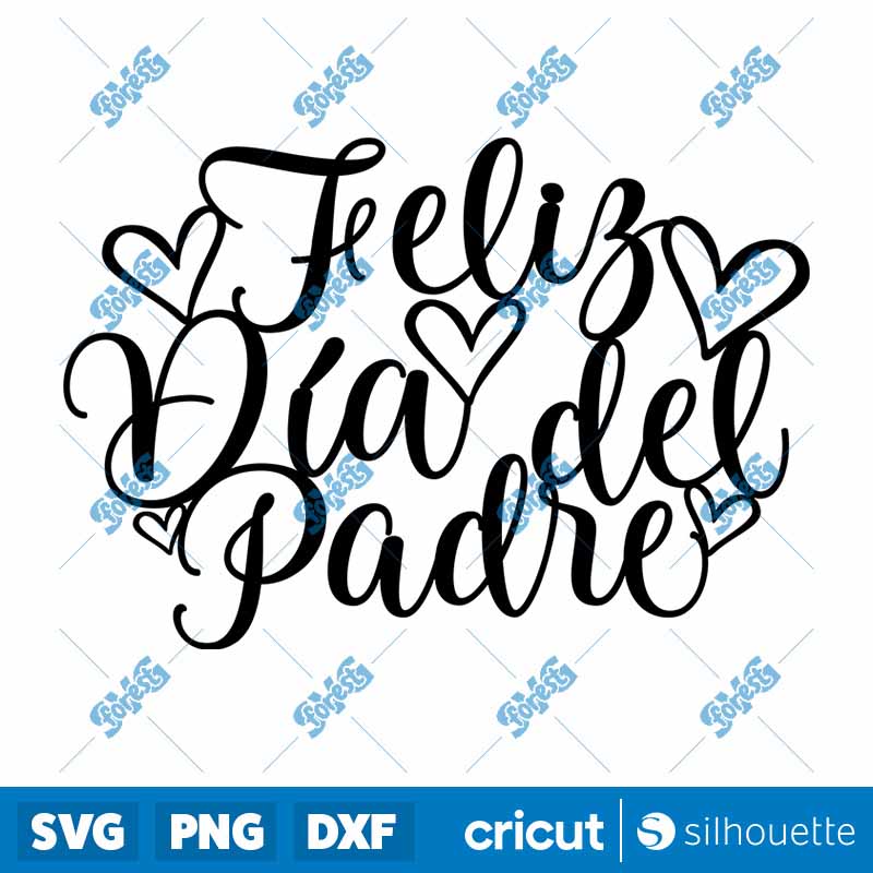 Feliz Dia del Padre SVG