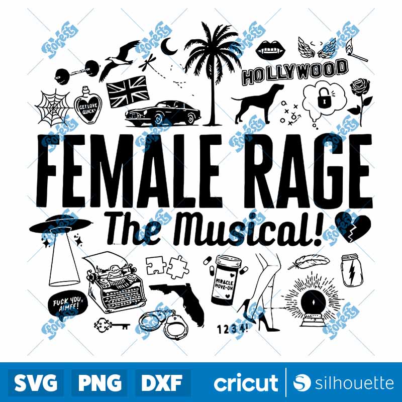 Female Rage the Musical
  Tortured Poets Department SVG