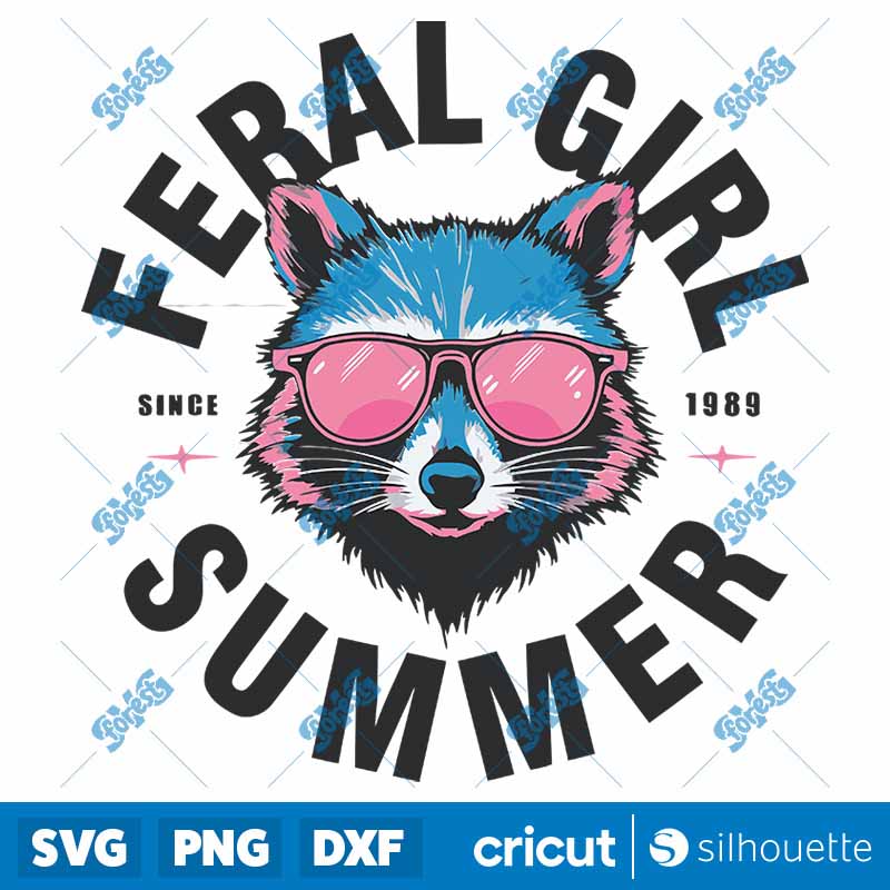 Feral Girl Summer Since 1989
  SVG