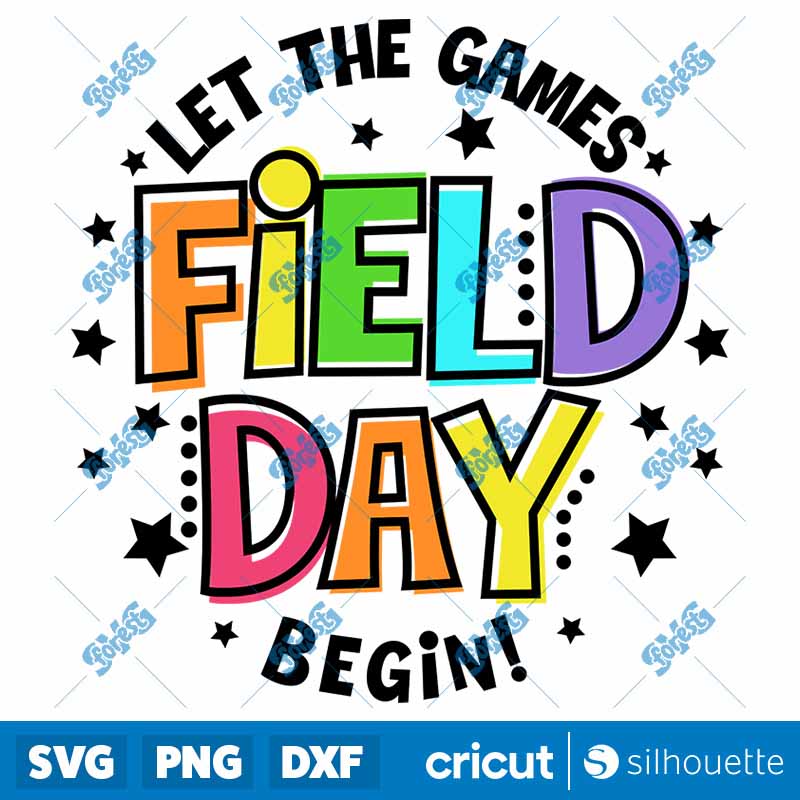 Field Day Let The Games Begin!
  SVG