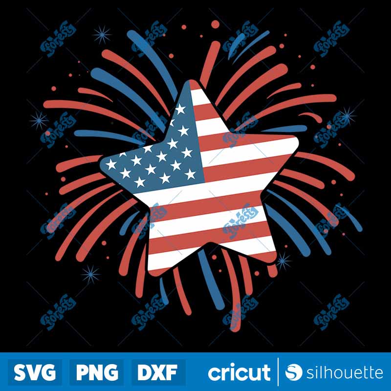 Firework Star SVG