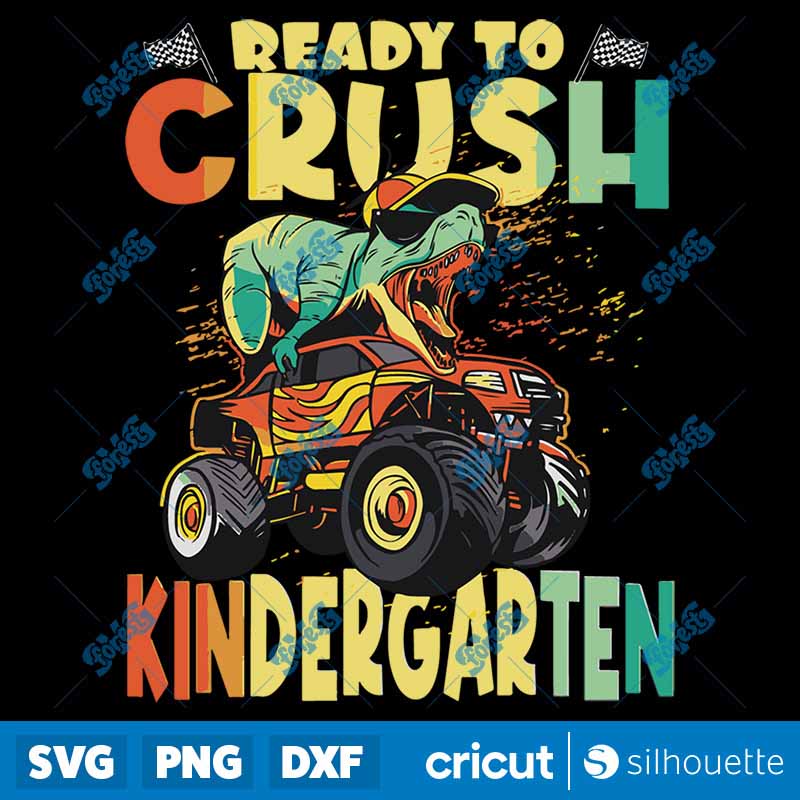 First Day Of Kindergarten
Monster Truck Trex SVG