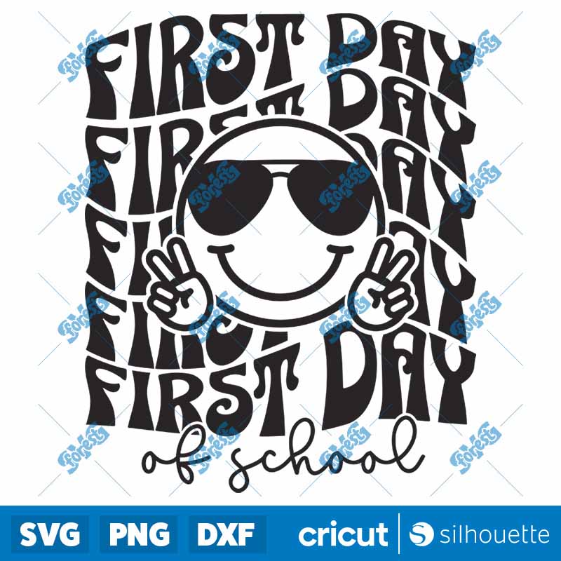 First Day Of School SVG