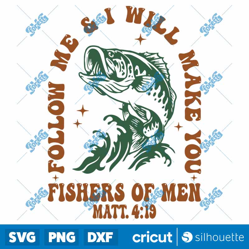 Fishers Of Men Hoodie SVG