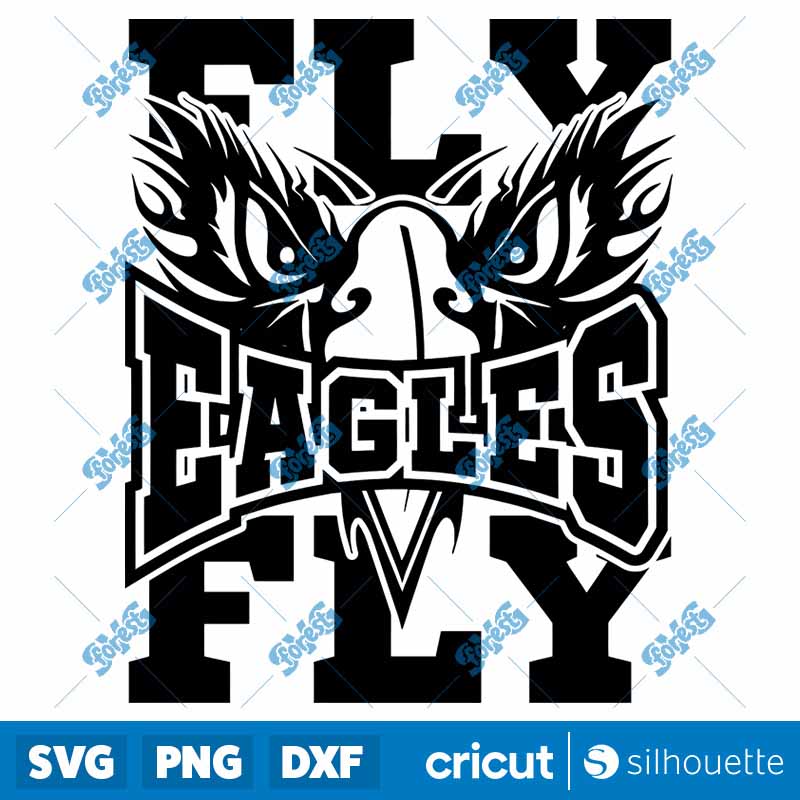 Fly Eagles Fly Philadelphia
  Football SVG