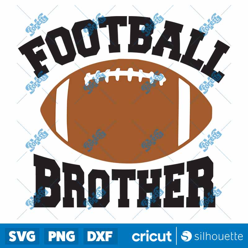 Football Brother SVG