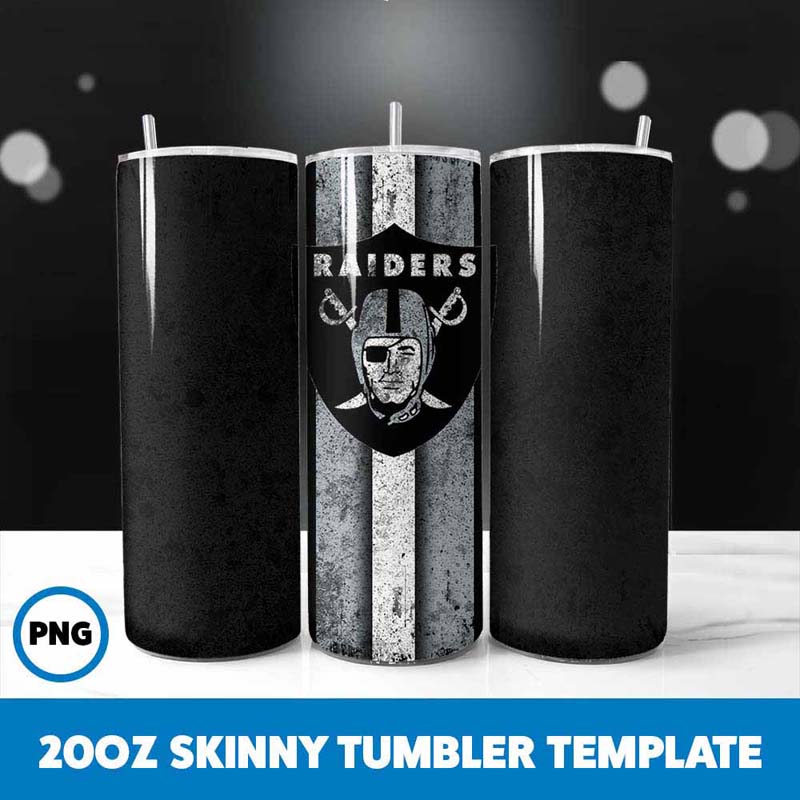 Football Raiders Grunge
  Tumbler Wrap