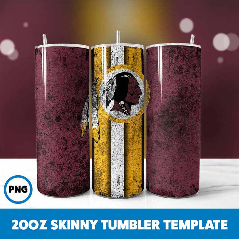 Football Redskins Grunge
Tumbler Wrap