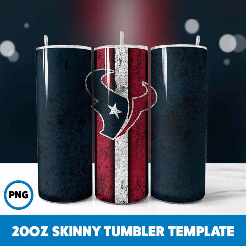 Football Texans Grunge Tumbler
Wrap