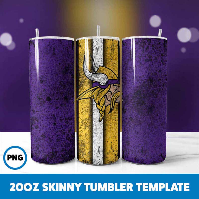 Football Vikings Grunge
Tumbler Wrap