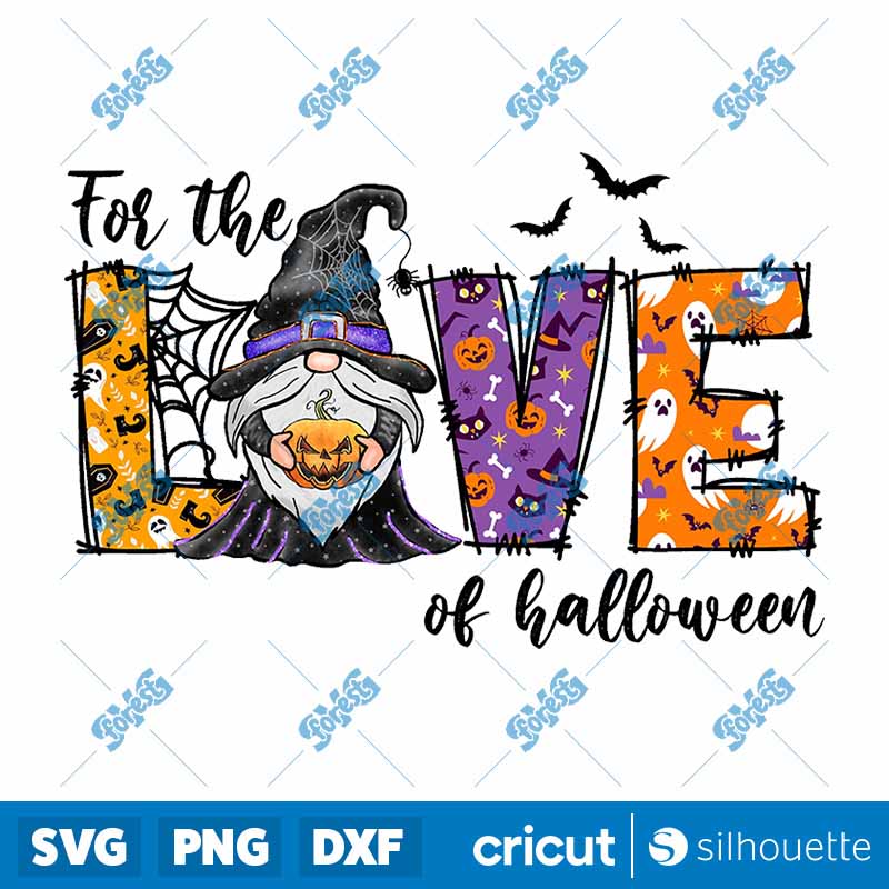 For The Love Of Halloween PNG