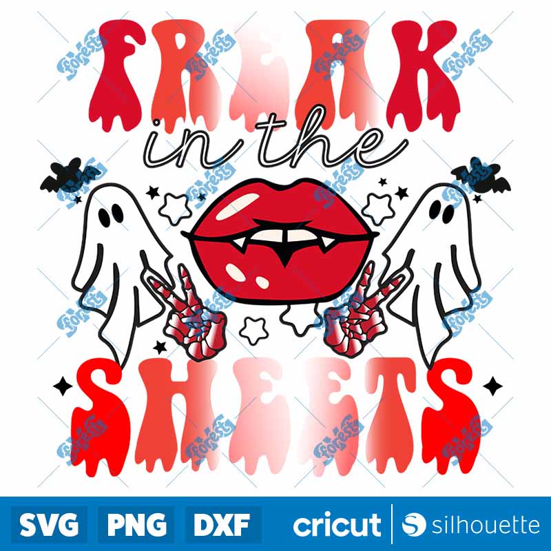 Freak In The Sheets SVG