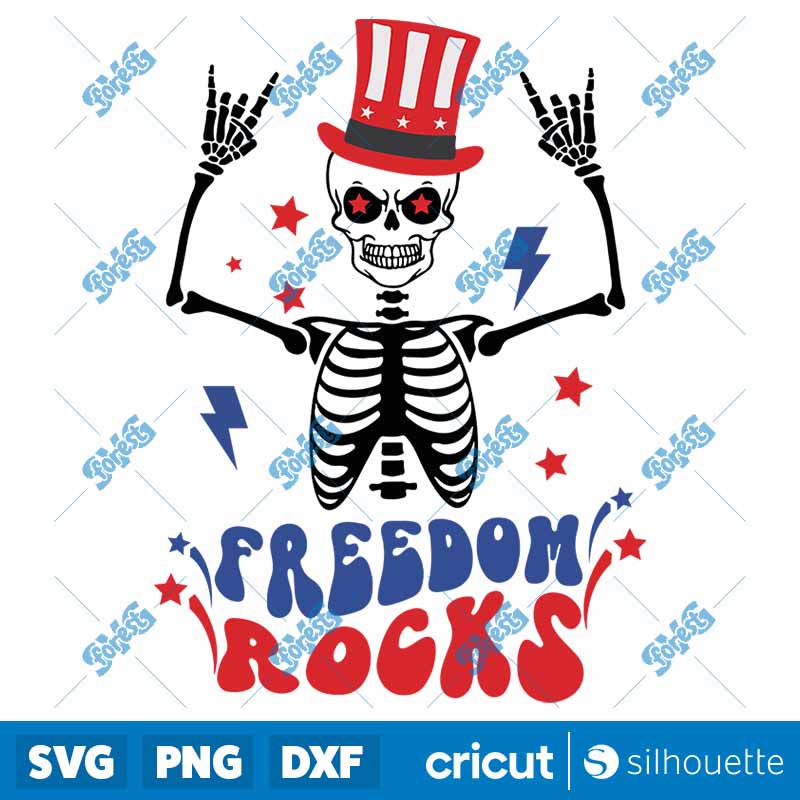 Freedom rocks SVG