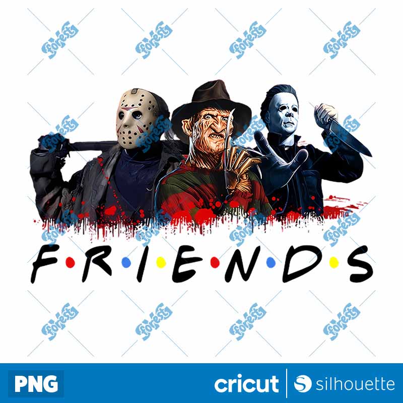 Friends Horror Characters PNG