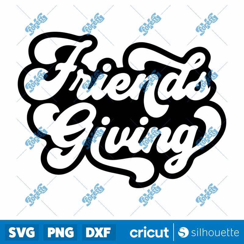 Friendsgiving SVG