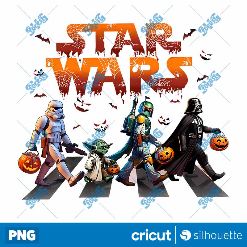 Galaxy Walking Halloween
  PNG 