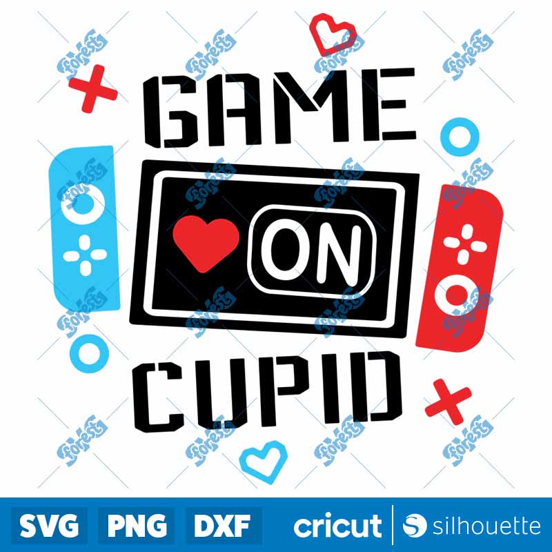 Game On Cupid SVG