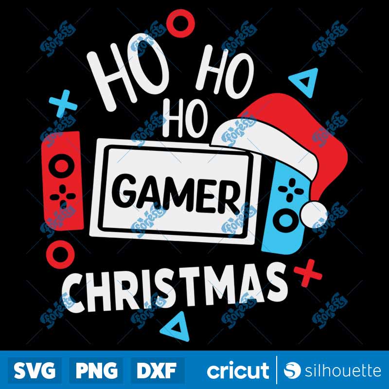 Gamer Christmas SVG