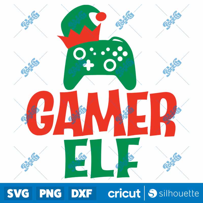 Gamer Elf SVG