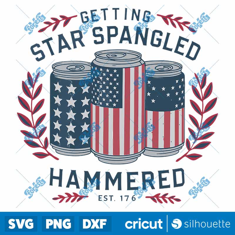 Getting Star Spangled Hammered
  SVG