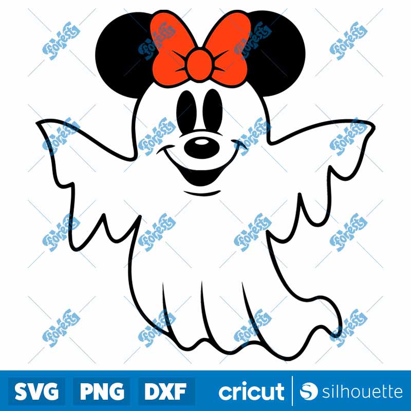 Ghost Ears Minnie SVG