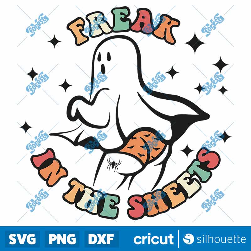 Ghost Freak in the sheets SVG