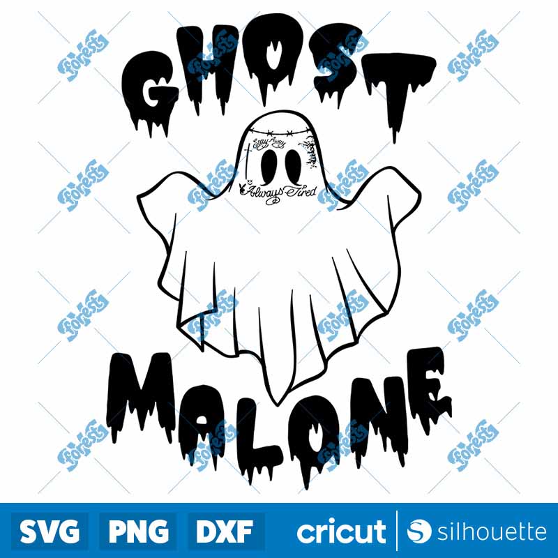 Ghost Malone SVG