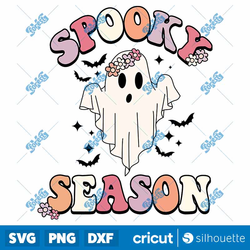 Ghost Spooky Season SVG