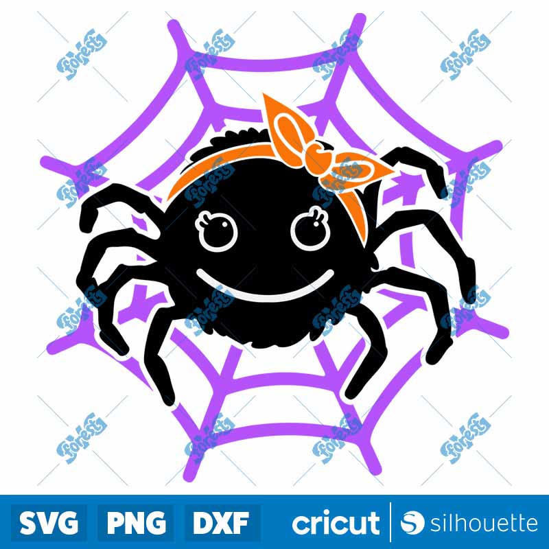 Girl Spider SVG