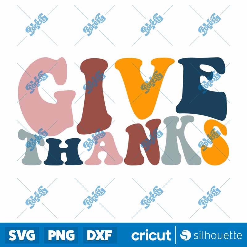 Give Thanks SVG