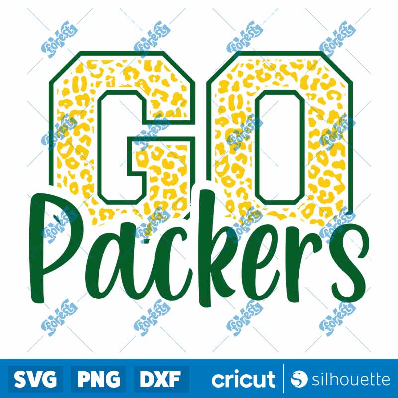 Go Packers Football SVG