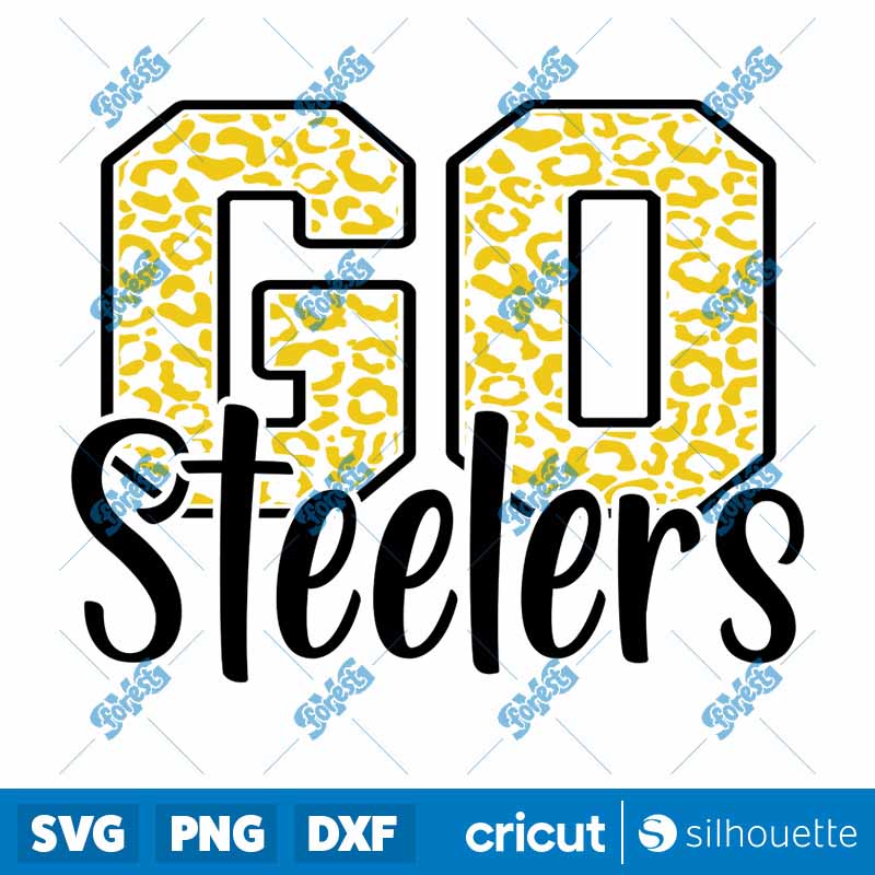 Go Steeler Football SVG