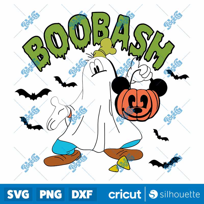 Goofy BooBash Halloween SVG