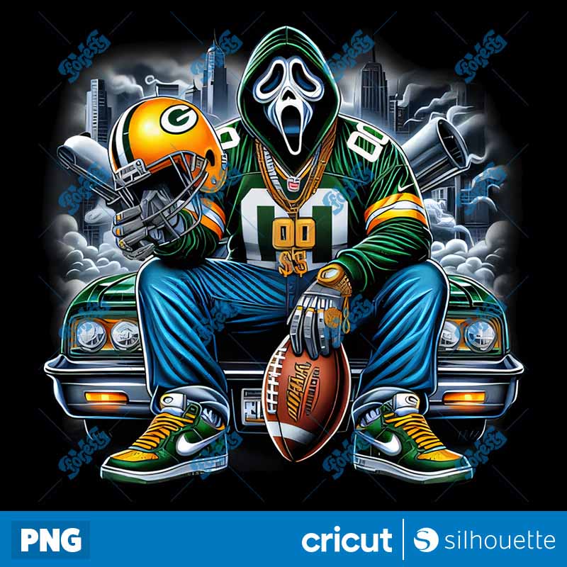 Green Bay Packers Movie Ghost
  Car NFL PNG