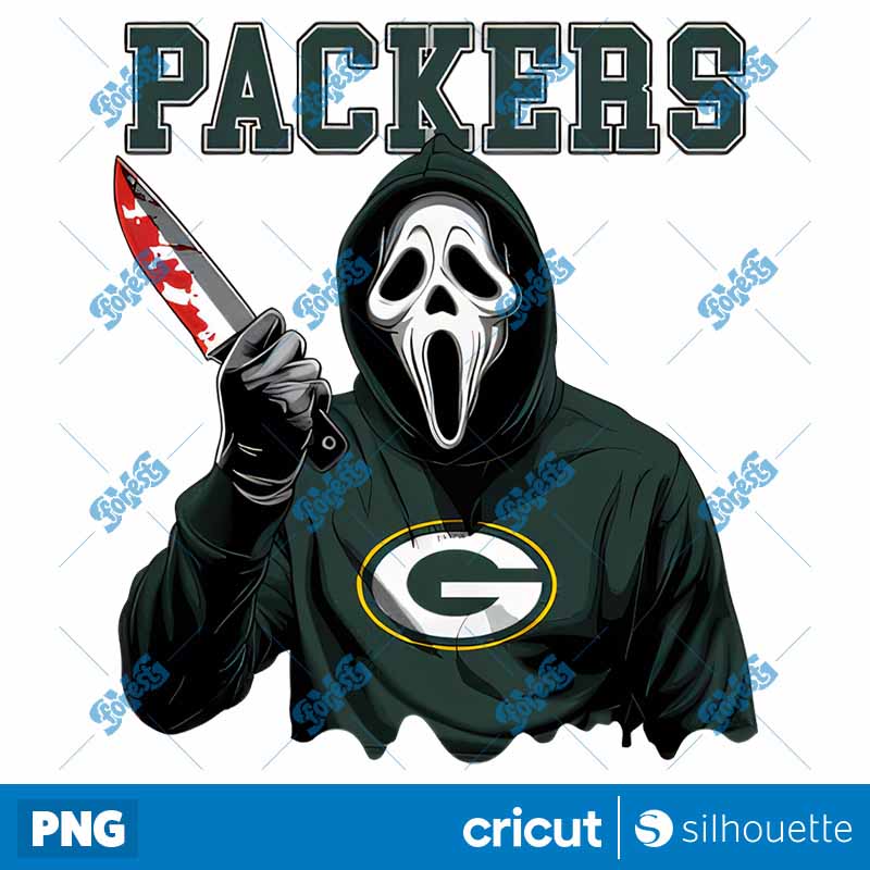 Green Bay Packers Movie
  Ghostface NFL PNG