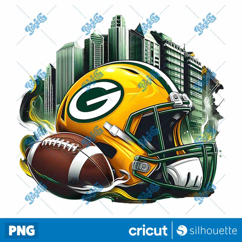 Green Bay Packers NFL Helmet
  PNG