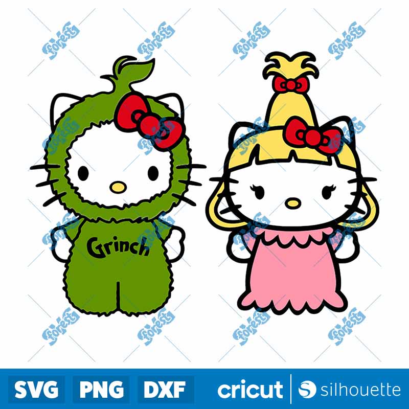 Grinch Cindylou Christmas
  Hello Kitty SVG